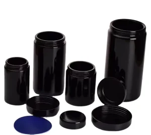 UV Dark Violet Glass Jar Customised Violet Storage Container Tall UV Resistant Glass 250ml 500ML 1000ML Jar Protected Bottle