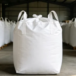 UV Stabilized FIBC Bulk Bag Open Duffel Mouth Flat Bottom Jumbo Bag for Fertilizer Feed Pellet Packaging