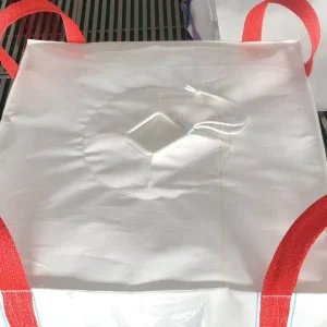 UV Treated PP Big Bag FIBC Bulk Bag 1Ton 1000kg 1200kg 1500kg Sling Type Super Bag for Mining Construction Materials Packing