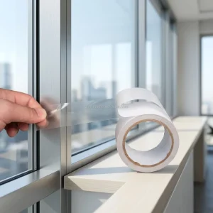 Ultra Thin Clear PET Tape with Stable Long Lasting Bond Easy Application PET Double Sided Tape