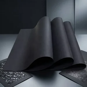 Uncoated Black Card Paper 250gsm 300gsm 350gsm 400gsm Smooth Matte Paperboard Sheets for Luxury Gift Box Hang Tags