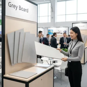 Uncoated Price Grey Chip Board Laminated Gray Cardboard Sheet Grey Board Paper