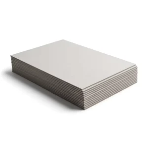 Unlaminated Flat Pressed Base Paperboard Moisture Resistant Industrial Hard Stiff Uncoated Recycled Thick Chipboard