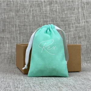 Velvet Drawstring Dust Bag Personalized for Necklaces and Bottom Jewelry for Packaging Crafts and Gifts