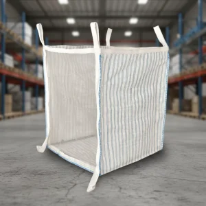 Ventilated Mesh FIBC Bag Anti Slip Loops Design Breathable Jumbo Bag for Crops Packaging