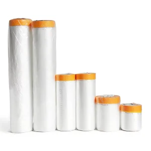 Washi Paper Tape PE Rubber Adhesive Single Sided 20m Masking Film Automotive Paint Protection Roll