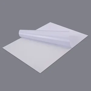 Waterproof 80mic/100mic White Self Adhesive Film Self Adhesive PVC Film in Rolls Sheets