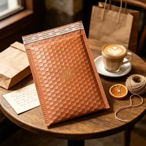 Waterproof Customized Bubble Mailers Bubble Envelope Courier Bags with Self-Seal Low MOQ