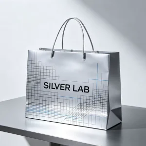 Waterproof Glossy Paper Gift Bags Custom Logo for Fashion Jewelry Small Business Shopping Paper Tote Bags