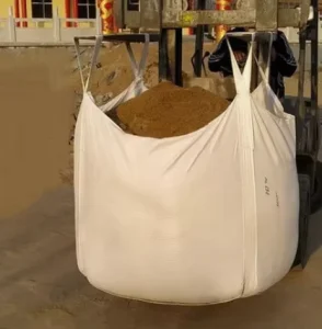 Waterproof Moisture-Proof Transparent Breathable PP FIBC Ton Bags Large Quantities Goods Storage Transport Tamper-Evident