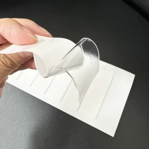 Waterproof Nano Transparent Round Acrylic for Photo Frame Decoration Reusable Strips PU OEM MS