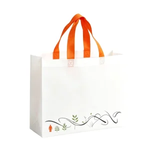 Waterproof Non Woven Grocery Bag Laminated Reusable Shopping Bag with Custom Logo for Supermarket