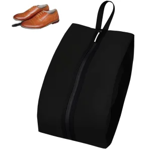Waterproof Odor Resistant Stain Proof Dust Proof Lightweight Unisex Travel Shoe Bag Zipper Closure PLA Material Shopping Bag