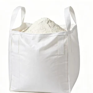 Waterproof UV Treated FIBC Bulk Bag 1000kg 2000kg Flat Bottom Ton Bag for Mineral Chemical Storage