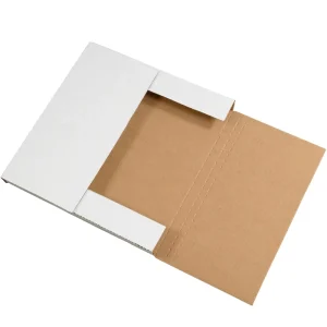 White Easy Fold Mailers