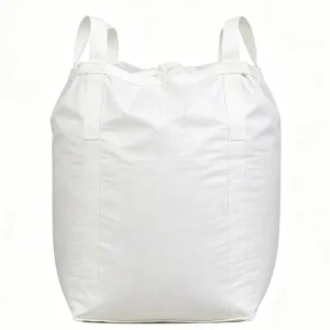 White Large Capacity FIBC Jumbo Bag 1000kg 2000kg Multipurpose Super Sack PP Bulk Ton Bag for Mixed Raw Material Storage