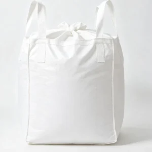 White PP Woven FIBC Flexible Intermediate Bulk Container 1Ton 2Ton Super Sack Duty Bulk Bag for General Industrial Transport