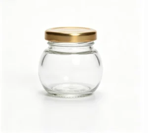 Wide Mouth Clear Square Glass Jars Lid Food Candy Lotion Nuts Kernels Bottle OEM Cork Stopper Glass Bottle