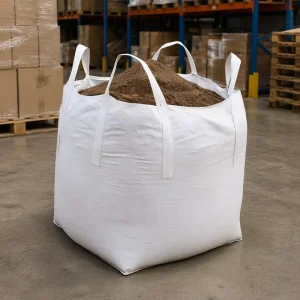 Wide Open Top FIBC Bag Reinforced Wide Mouth Big Ton Bag for Cargo Storage