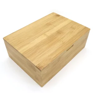 Wooden Bamboo Storage Boxes with Clasp