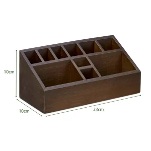 Wooden Desk Storage Box Is Suitable for Office Desk Storage