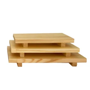 Wooden Sushi Platter Japanese Cuisine Platter Food Platter Box Platters Serving Dish Tray Bamboo Platter