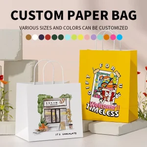 Wrapping Bag Gracraft Disposable Biodegradable Takeaway In Stock Wrapping Bag
