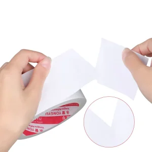 YONGYU Waterproof Double sided Tapes Film Roll Manufacturer Factory Cotton Paper Custom Self Adhesive Double Sided Tape
