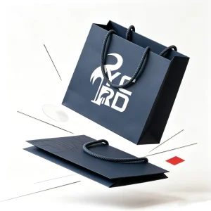 Yuanchuang Design Promotion Luxury Custom Printed Brand Logo Bags Clothing Retail Gift Shopping Jewelry Paper Bags With Handle