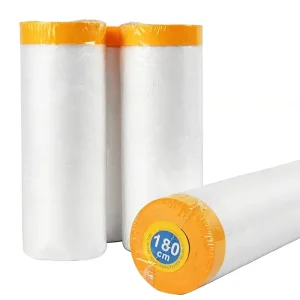 ZH Washi Paper Tape Low Noise Single Sided Rubber Adhesive Automotive Paint Protection Film Masking Film