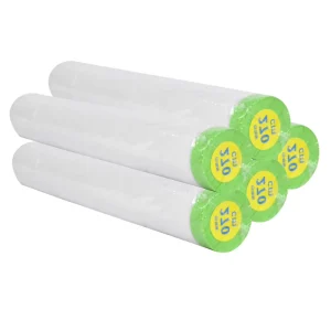 ZR Low Tack Rubber Adhesive PE Single Sided Low Noise 20m Automotive Masking Film Tape