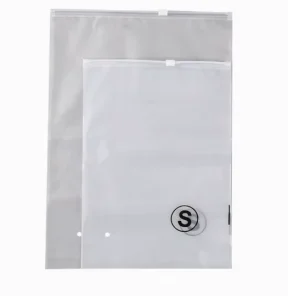 Zipper Bag Socks Underwear Dust-proof Storage Bag Thickened Environmental protection Transparent Packaging Plastic Bag